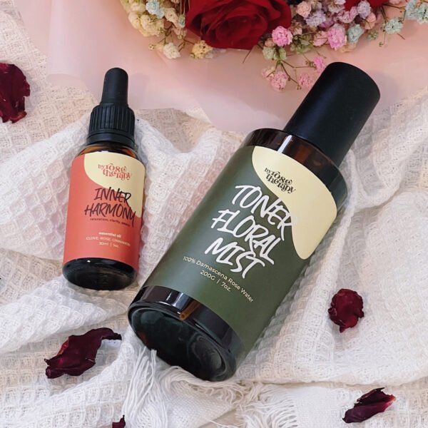 Self-Care Bundle Set - Floral Mist + Essential Oil
