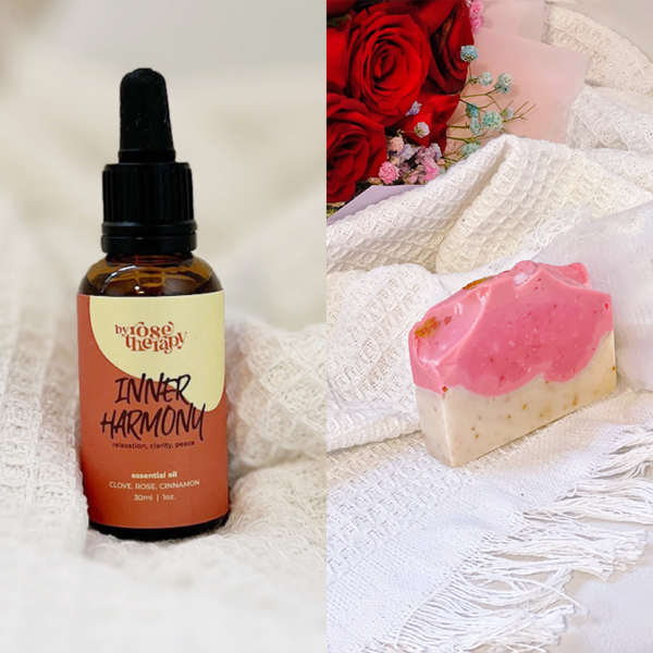 Relax Bundle Set- Handmade Soap + Any 1 Essential Oil